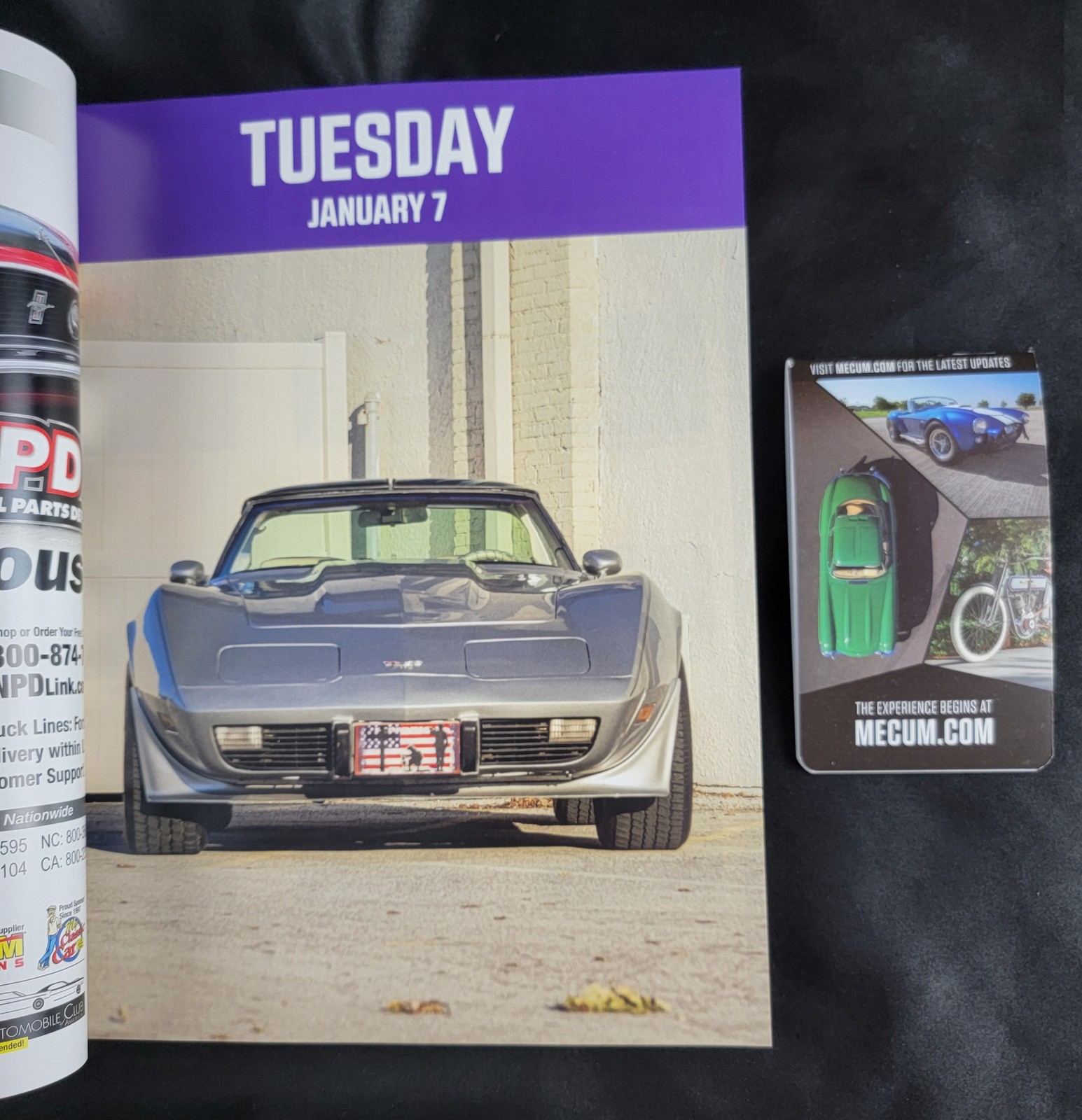 Mecum Auctions Kissimmee FL 2025 Show Program Jan 7–19 Part 1 Book & Pad