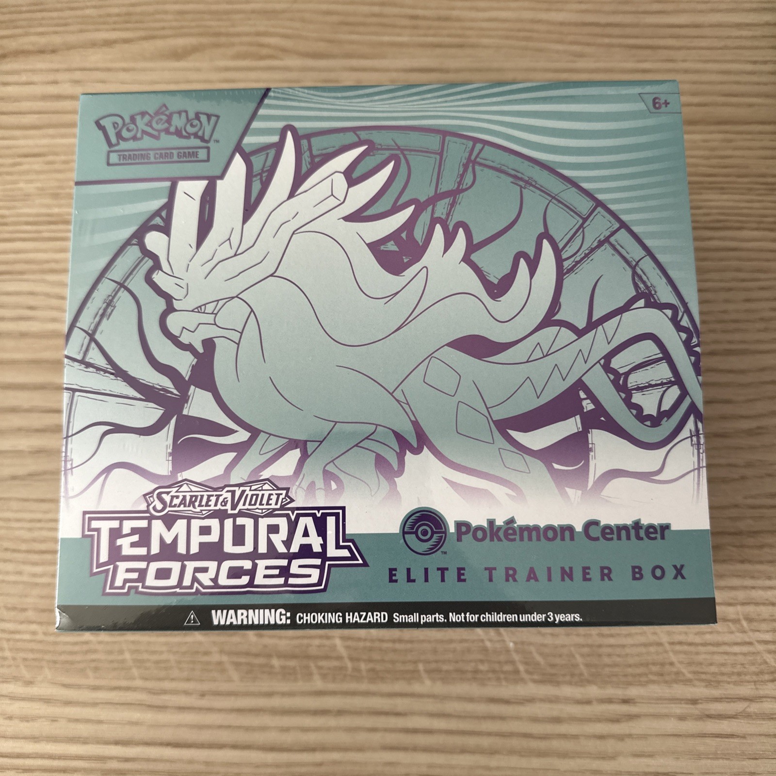 Temporal Forces Pokemon Center Elite Trainer Box ETB Walking Wake - New & Sealed