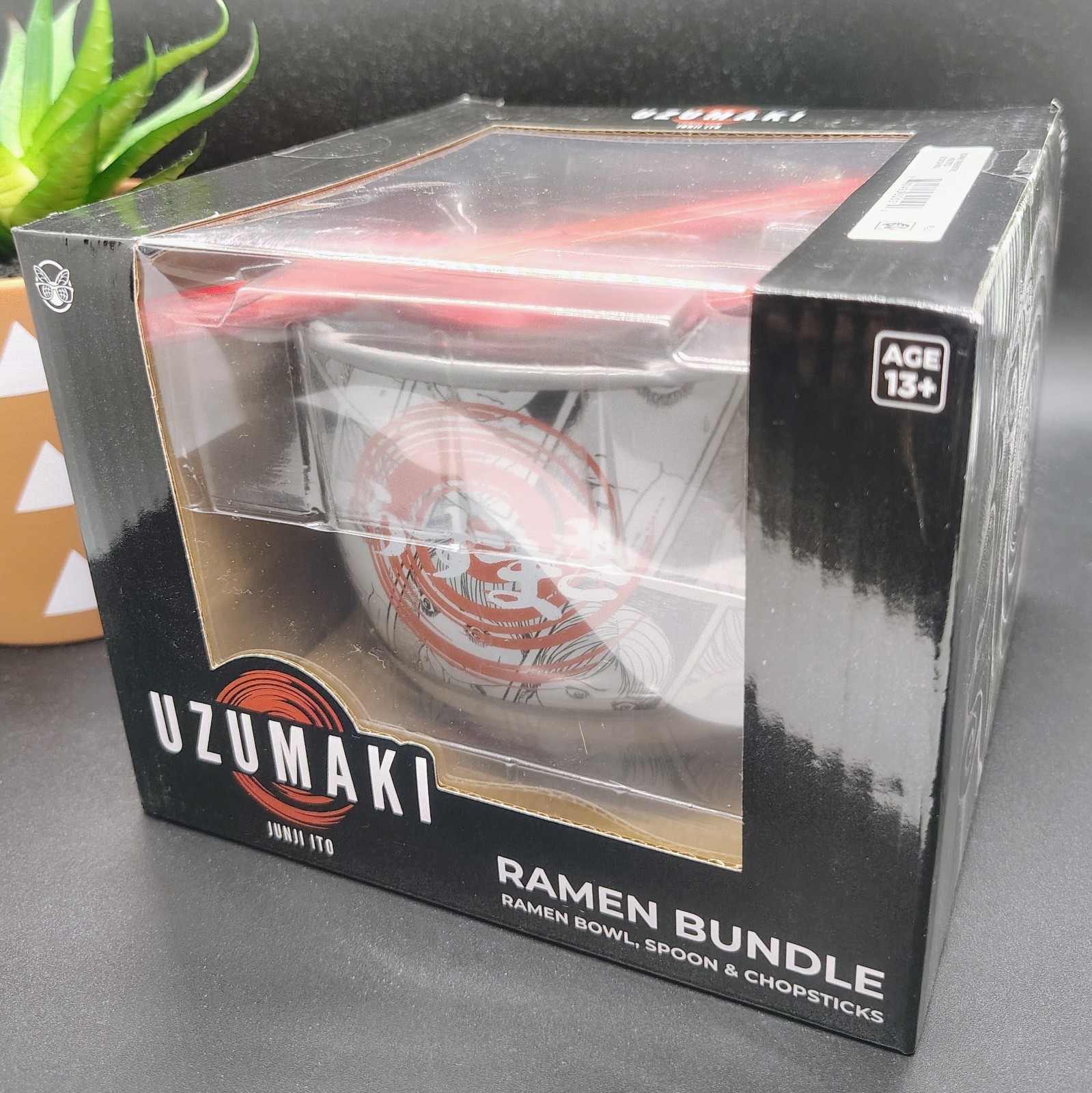 Uzumaki Junji Ito Manga Ramen Bundle Bowl Spoon Chopsticks Culturefly Brand New