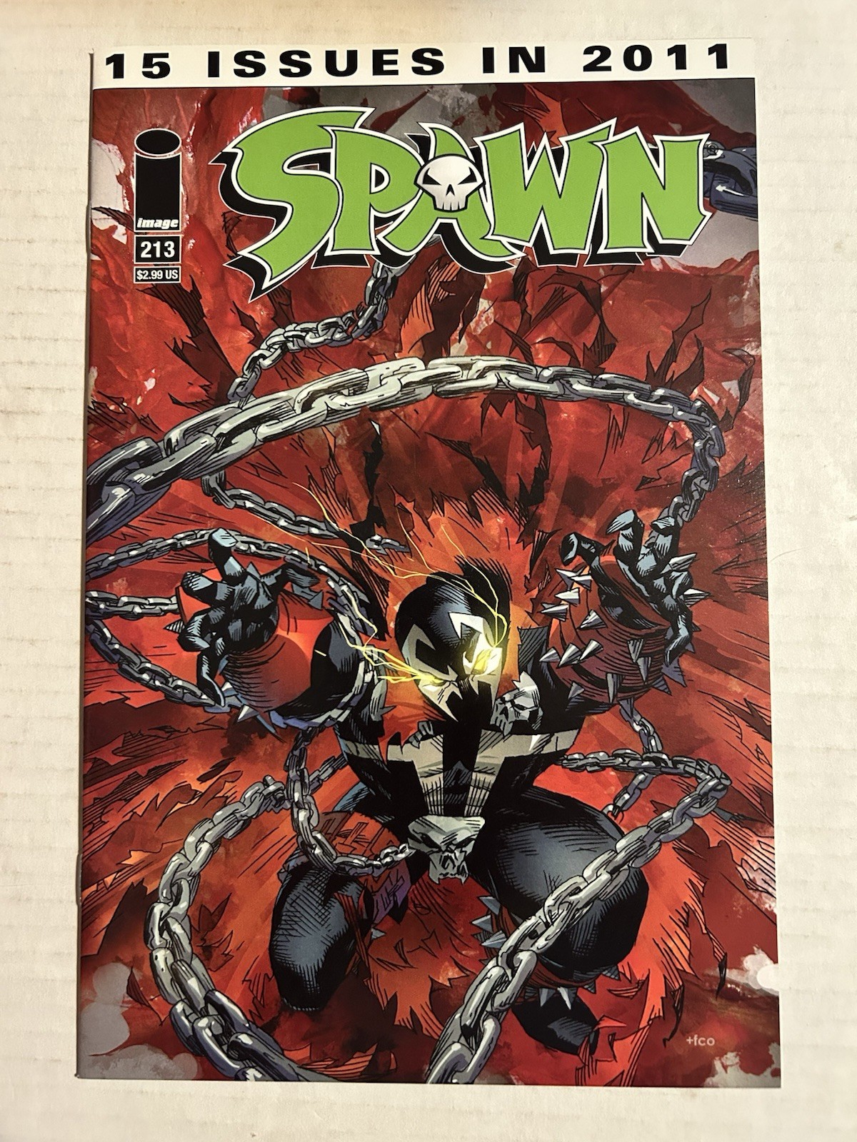 Spawn #213 2011 Image Comics Todd McFarlane 1st Print NM