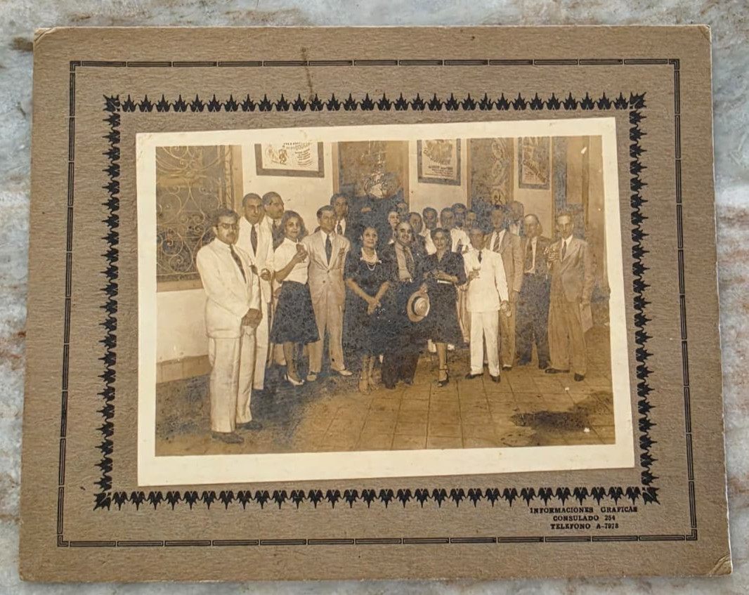 RARE CUBAN RITA MONTANER STYLISH POSE STUNNING PORTRAIT CABINET ORIG PHOTO MA82