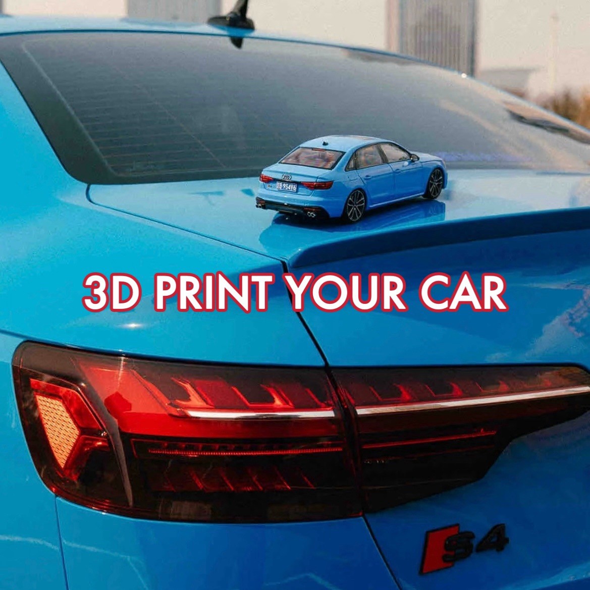 Custom Car Model From Your Photos Handmade 3D Printed Personalized Replica
