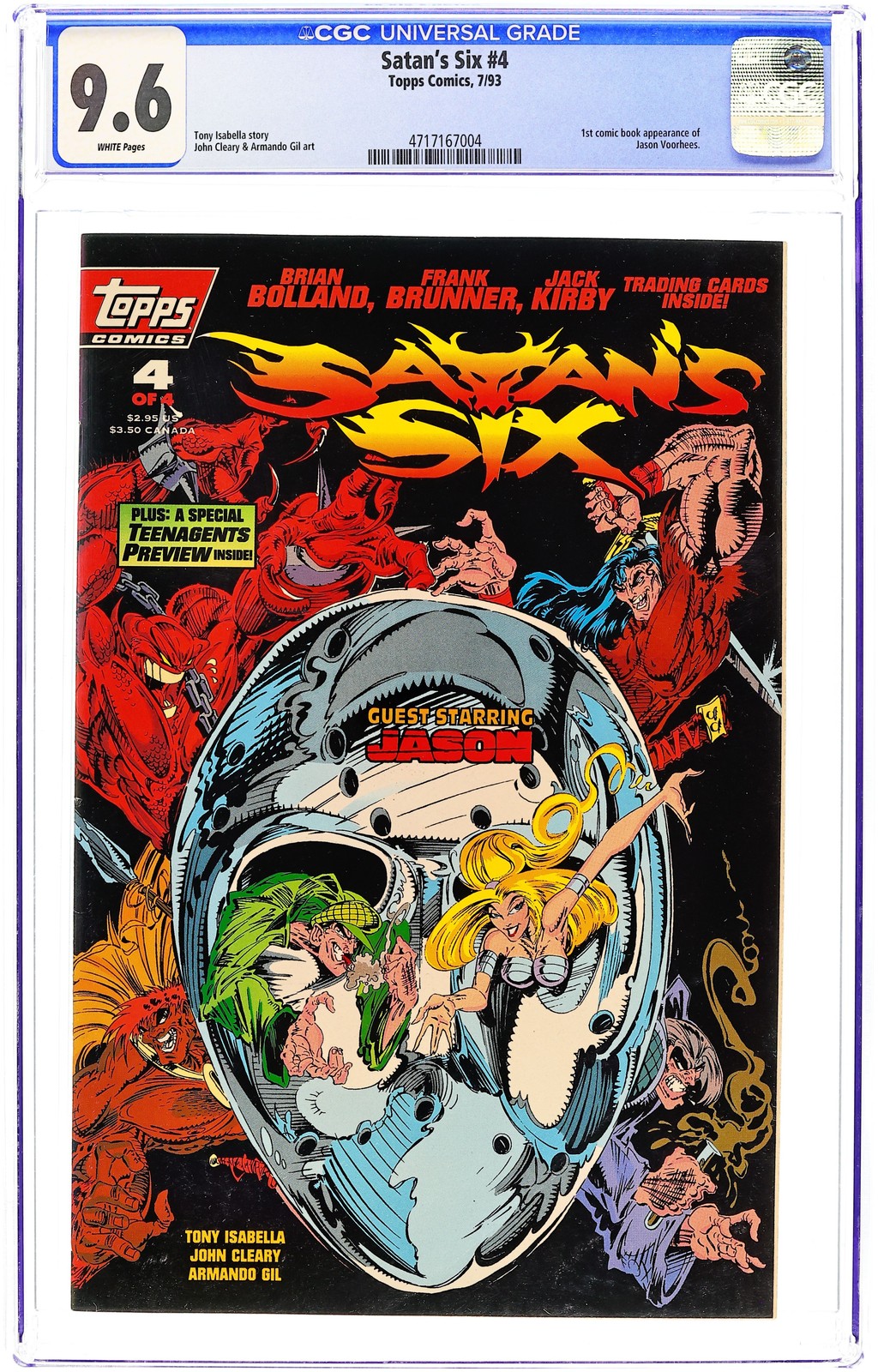 Satan\'s Six #4 CGC 9.6 1993 4717167004