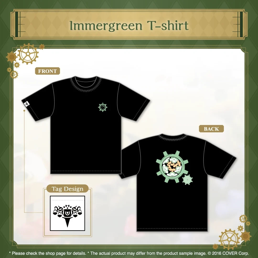 Hololive Cecilia Immergreen Birthday Celebration 2024 Immergreen T-shirt