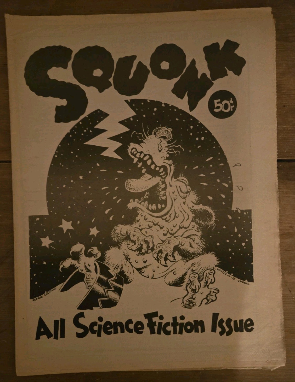  Squonk #2 VF (8,0) 3-4/78 State College, Pa Fanzine Star Wars Andre Norton 