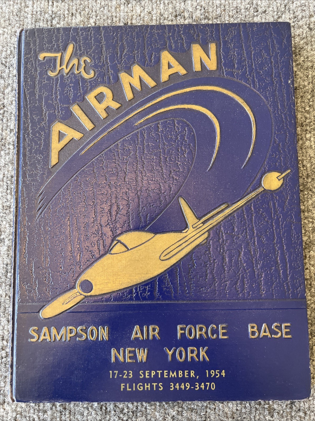 Sampson Air Force Base Sep 1954 NY New York Military Training History Year Book