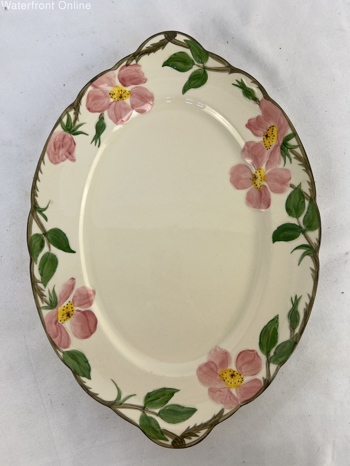 Vintage Franciscan Desert Rose Oval Platter 14\