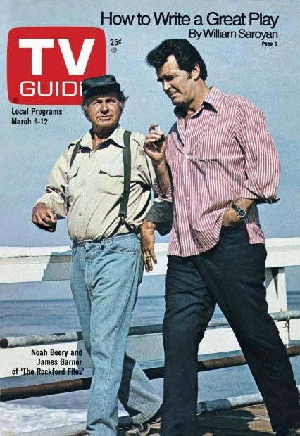 JAMES GARNER of The ROCKFORD FILES -1976 TV Magazine Cover Image 5 x 7 In Photo