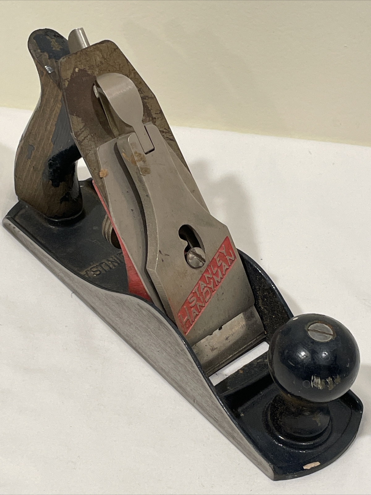 Vintage Stanley Handyman No. H1204 (12-204) Smooth Bottom Wood Plane Tools USA