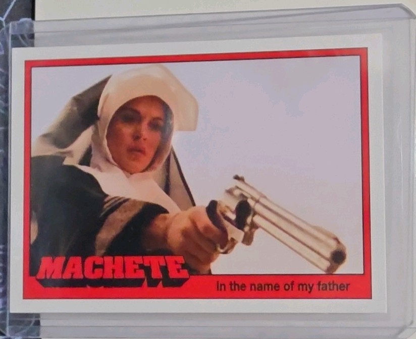 Only 300 made 2013 Geekroom Machete 46 In the name of my father - Lindsey Lohan