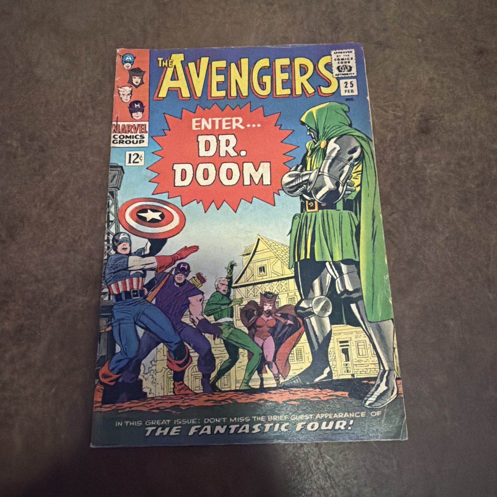 1966 Avengers 25 1st Dr. Doom Marvel
