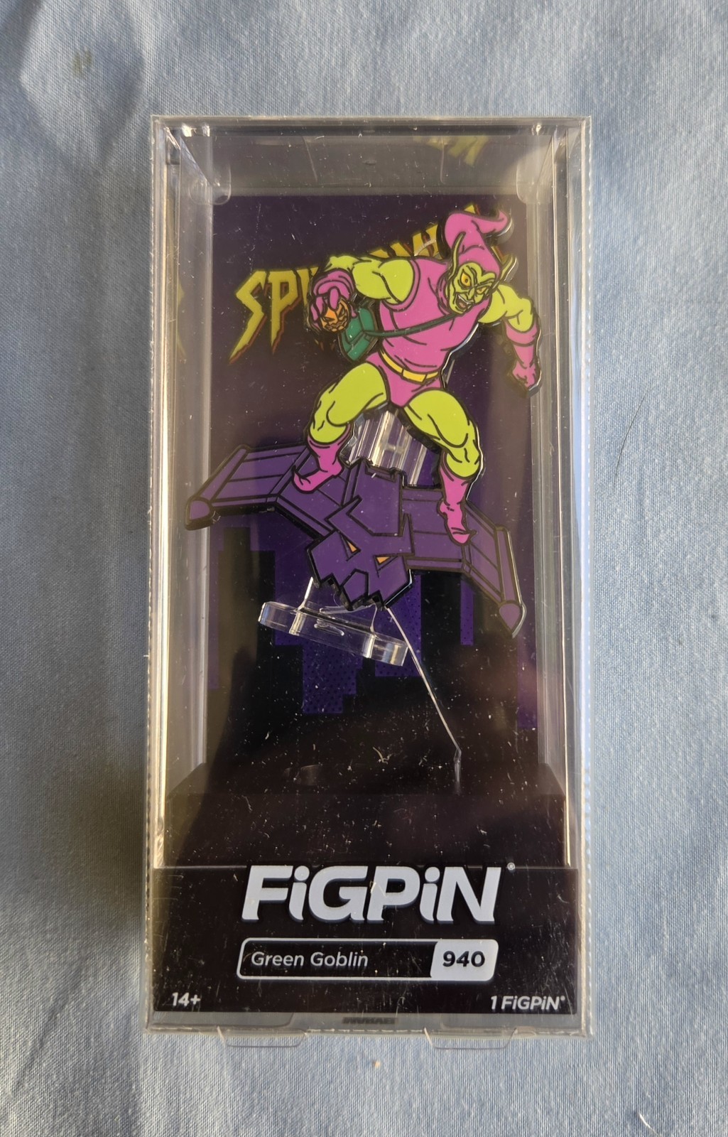 FiGPiN Marvel Spider-Man Green Goblin #940 Ralphie's Funhouse Exclusive LE 1000 