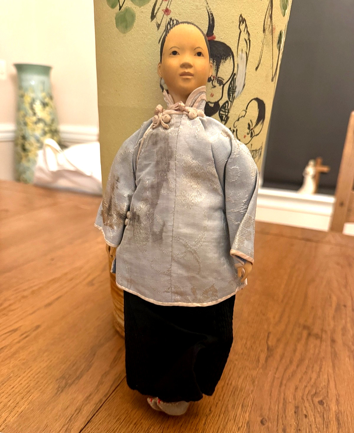 ANTIQUE CHINESE DOOR OF HOPE DOLL