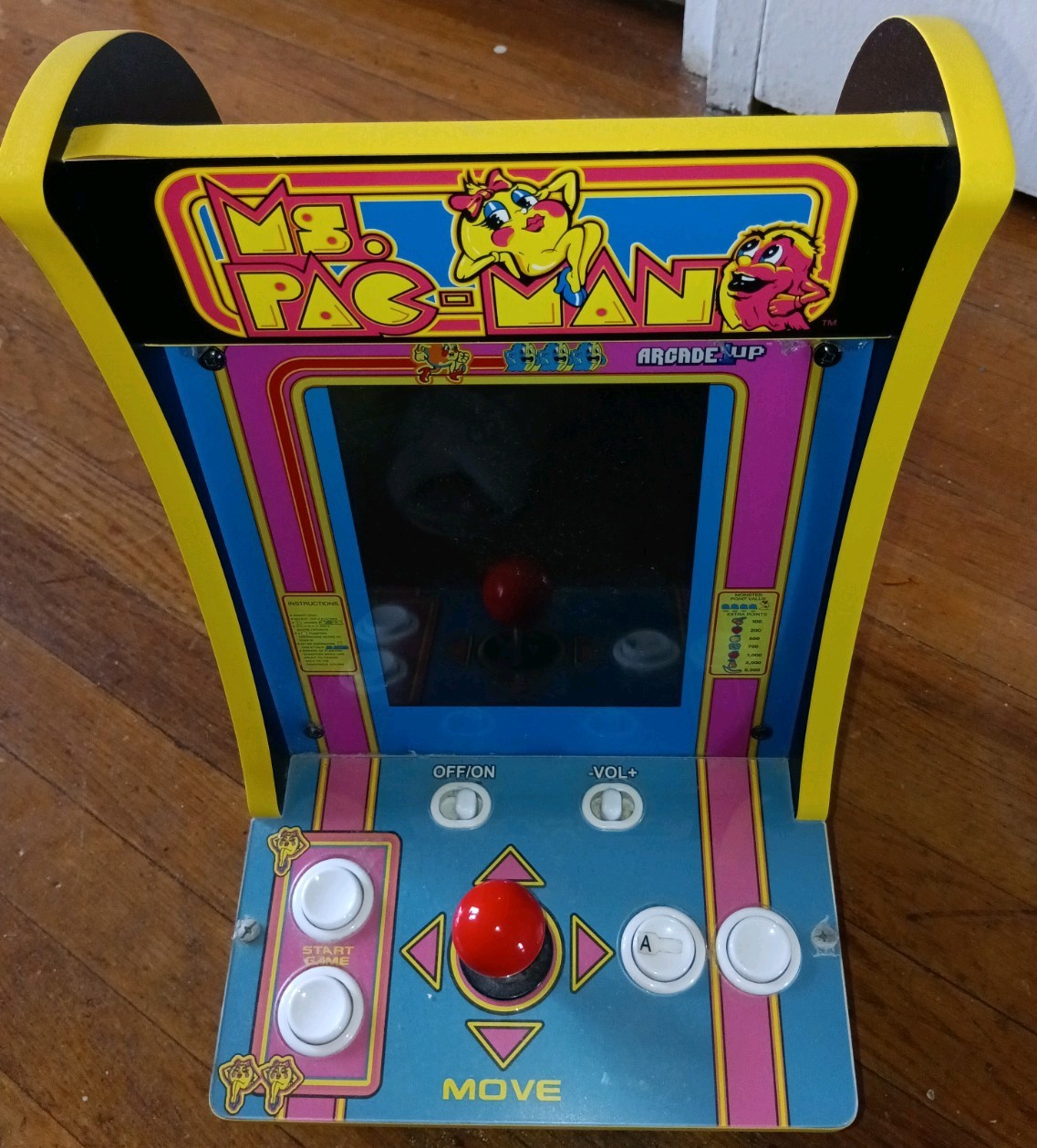 Arcade1Up Pac Man  Countercade 5 in 1 Games Tabletop Arcade New Machine Console 