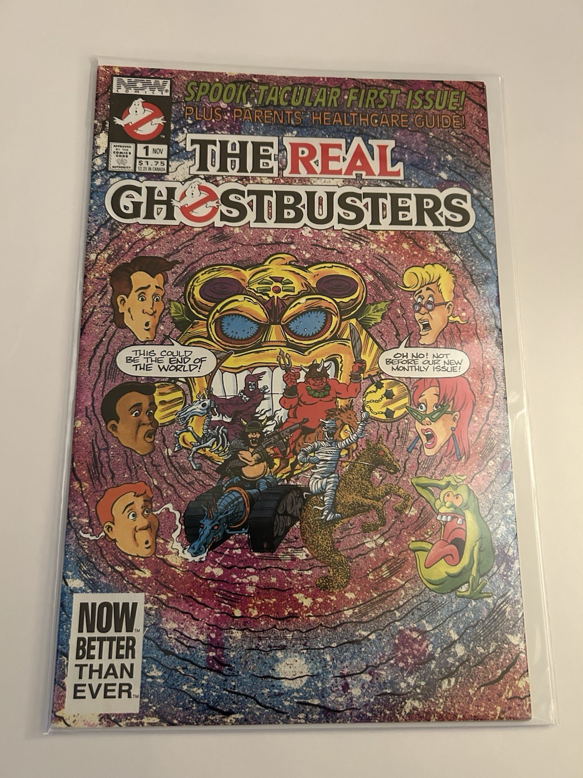The Real Ghostbusters #1 (NOW Comics November 1991)