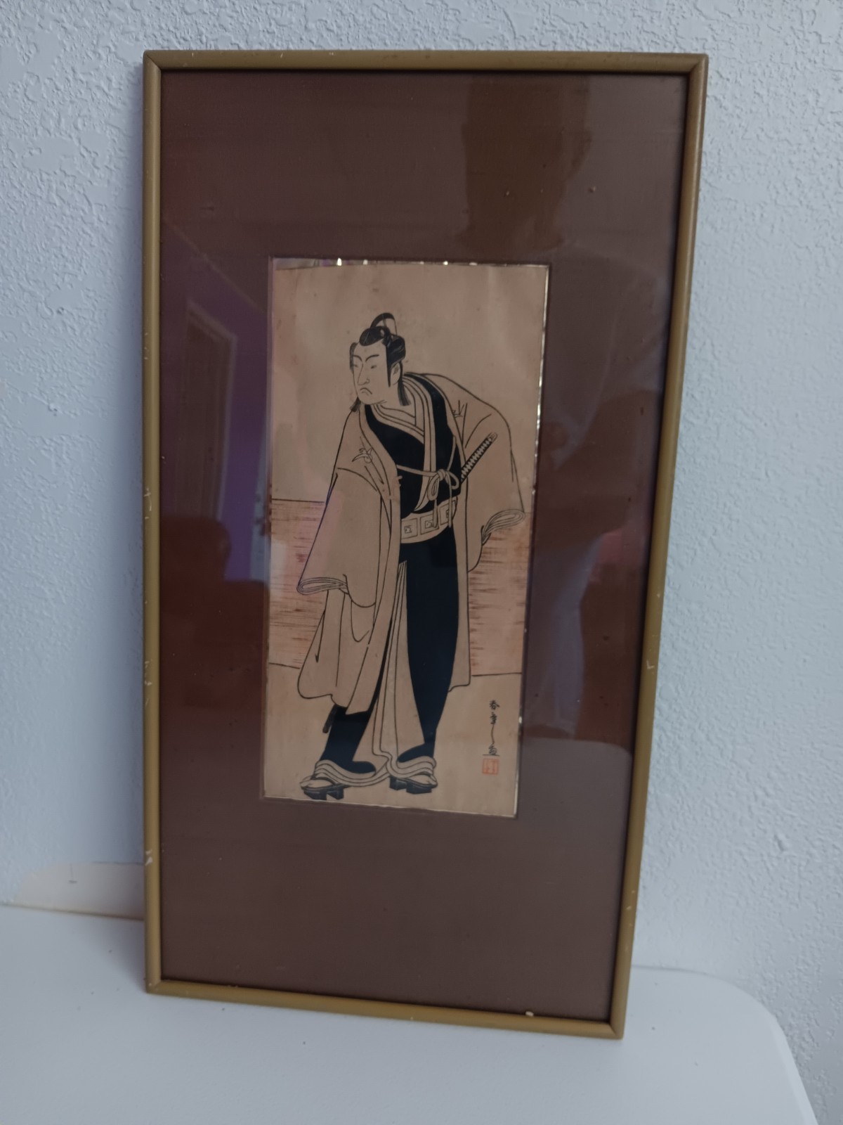 Early Japanese Kabuki Actor Print