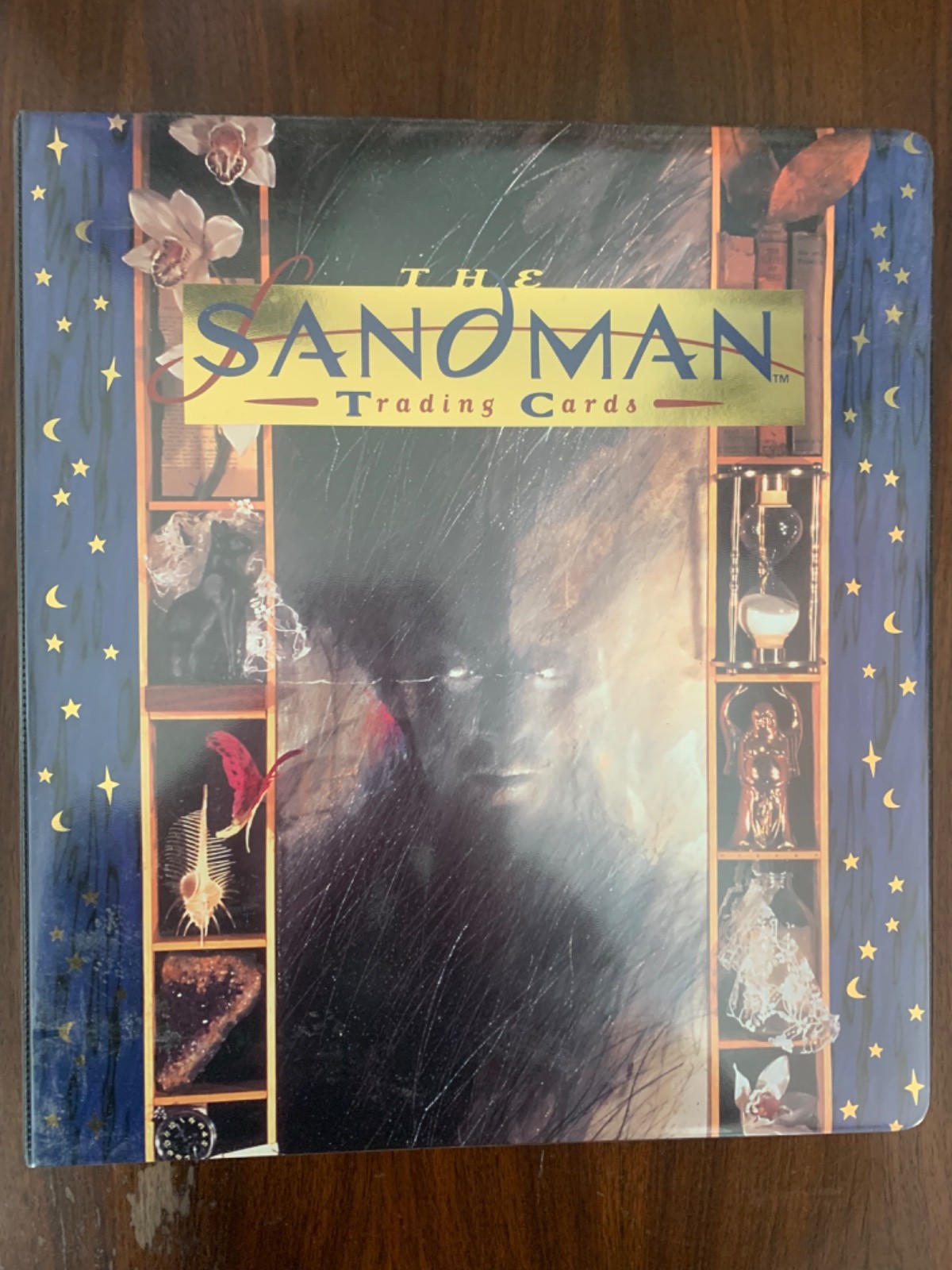 Vintage 1994 SkyBox THE SANDMAN Trading Card Binder 90 Set & 2 Endless cards