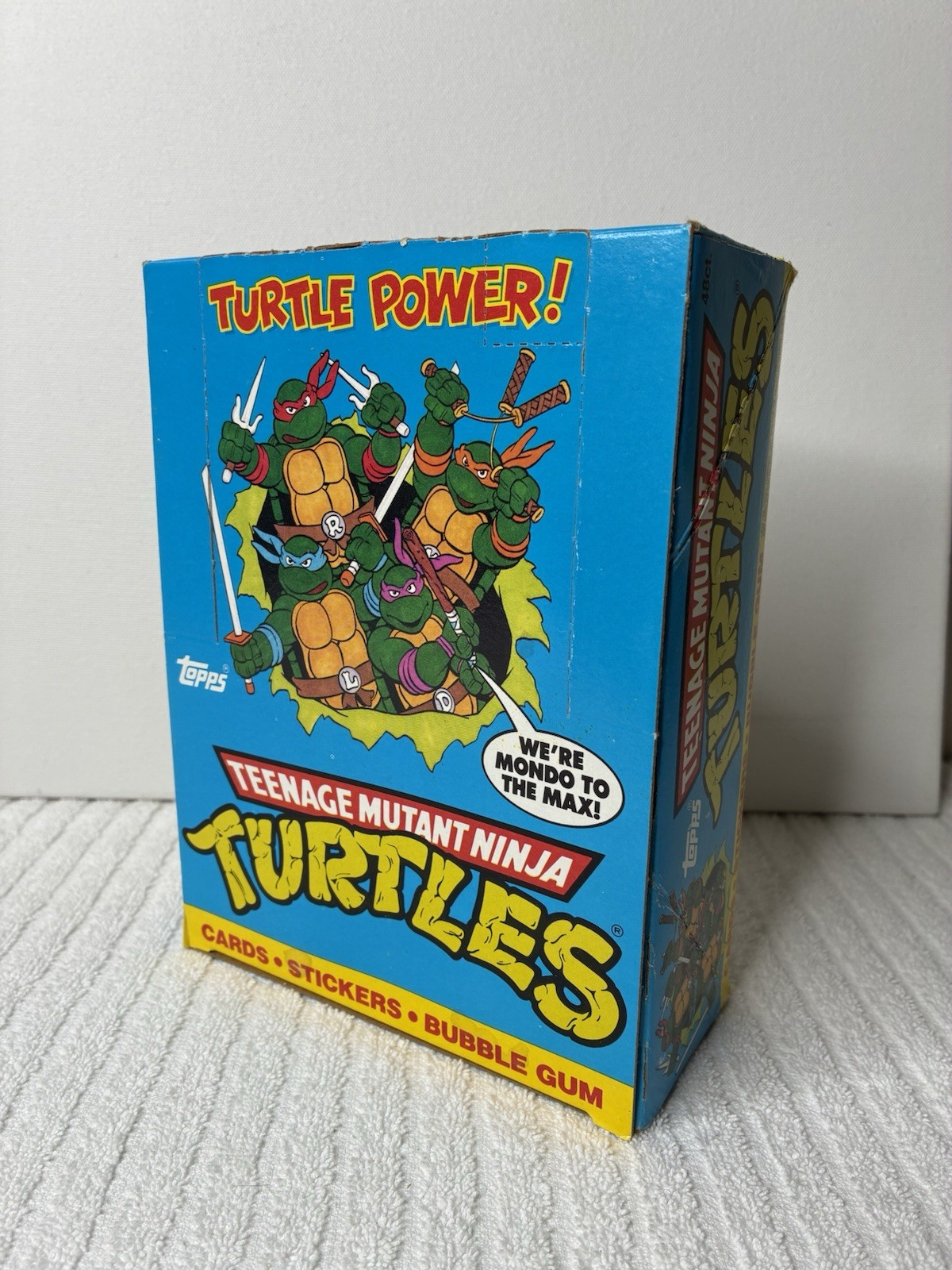 1989 Topps CASE PULL Teenage Mutant Ninja Turtles TMNT Series 1 Box 48 Wax Packs