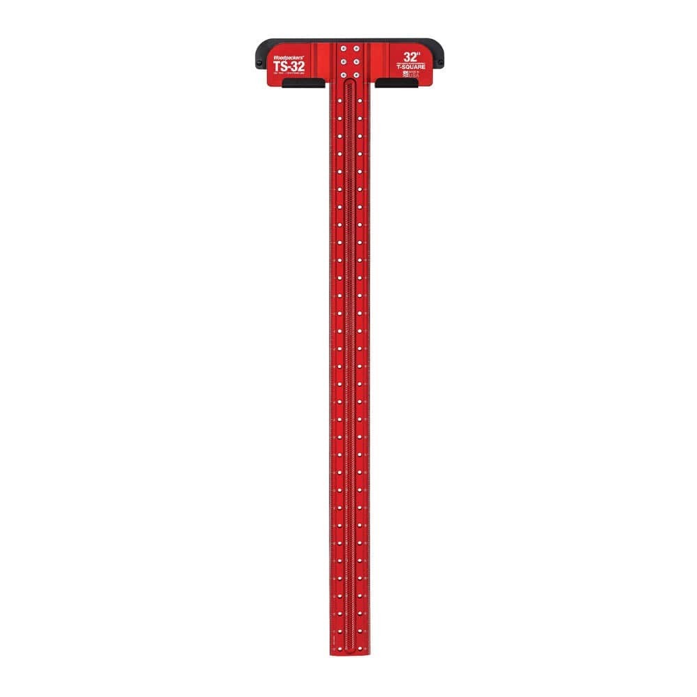 Woodpeckers T Square, 24 Inch, Precision Woodworking T-Square Ruler