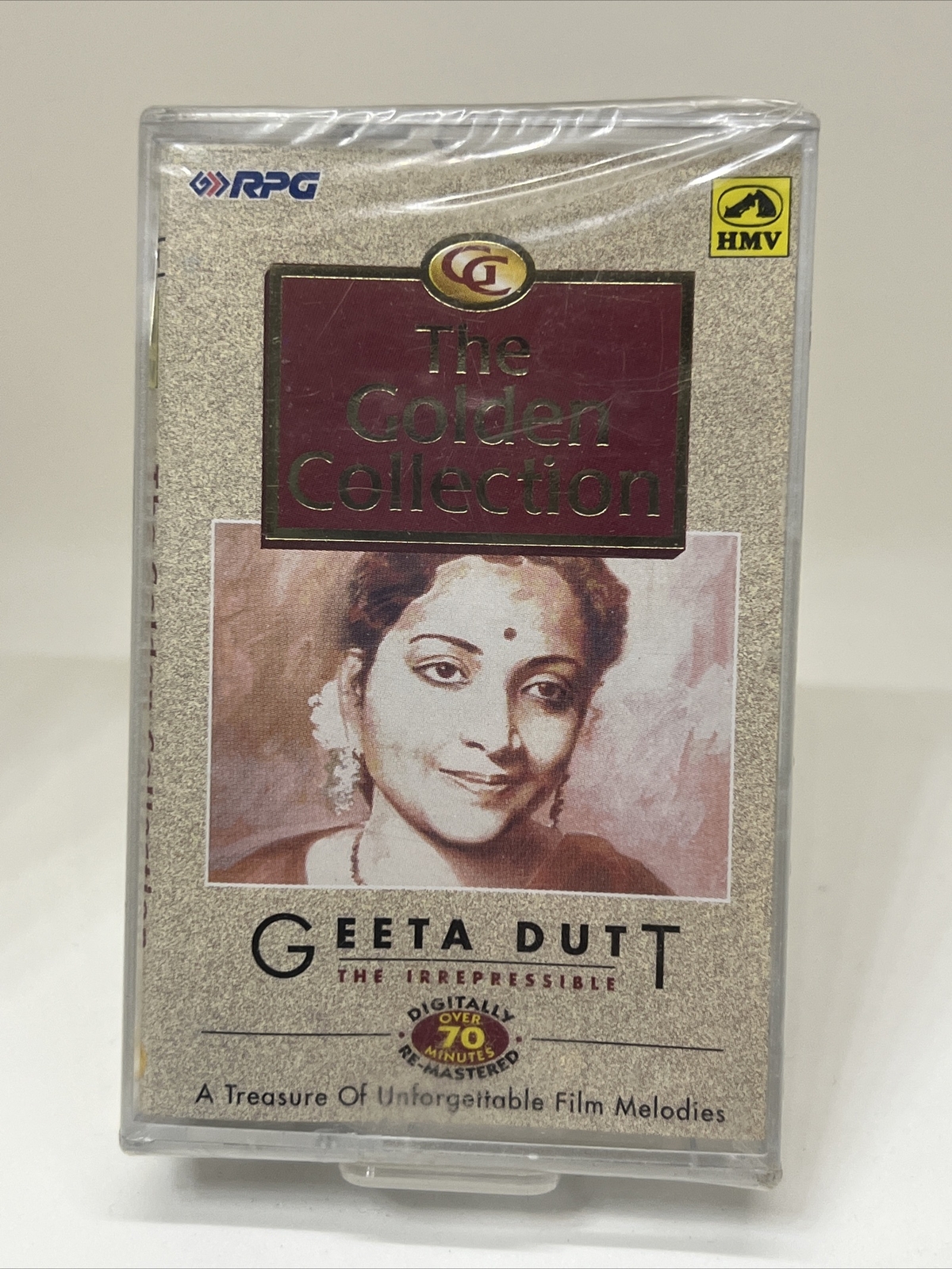 Geeta  Dutt - The Golden Collection - Bollywood Cassette - HMV - RARE Brand New