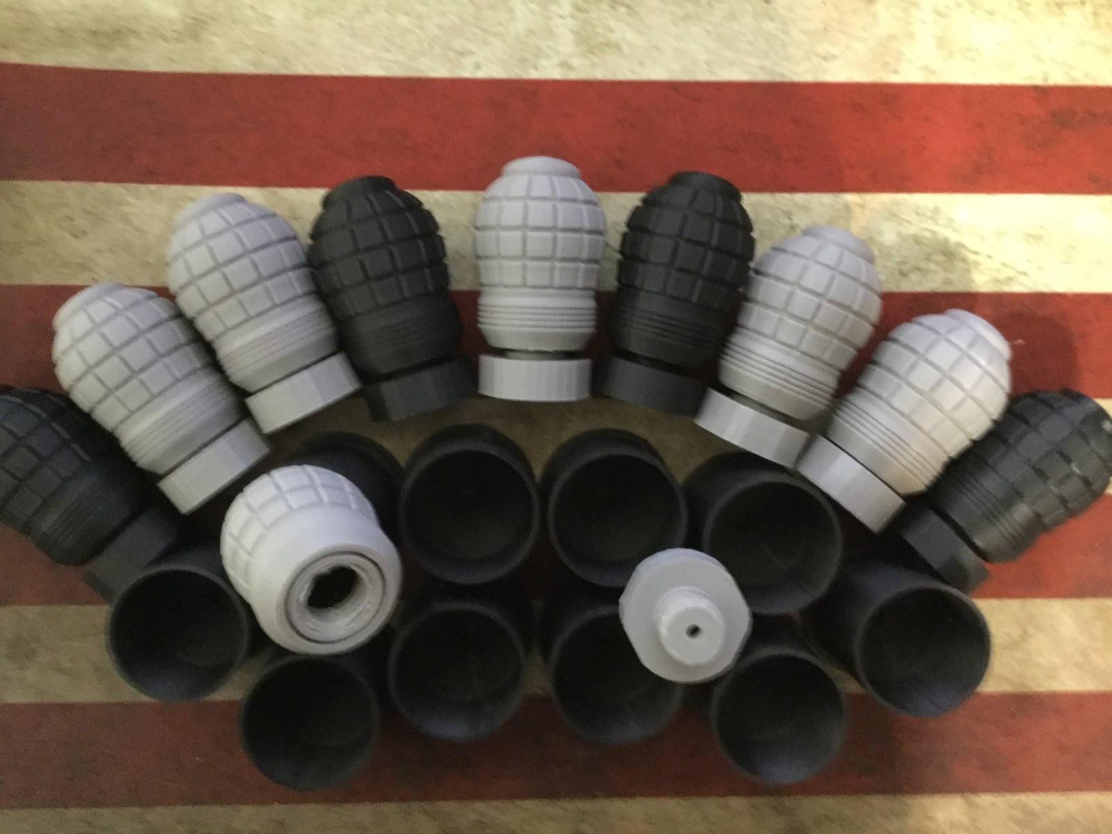 37mm Projectile Payload 3D printed flare signal lot of 10x thumper