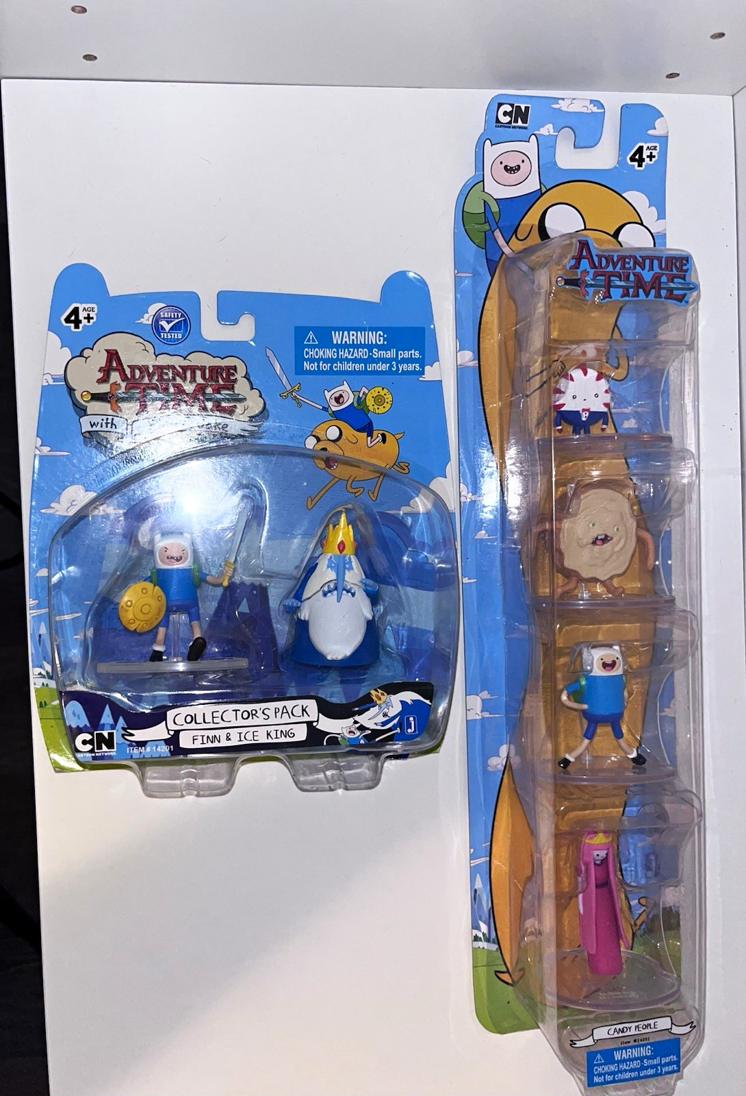 Jazwares Adventure Time Collector's Pack Figures Lot Candy People Finn Ice King