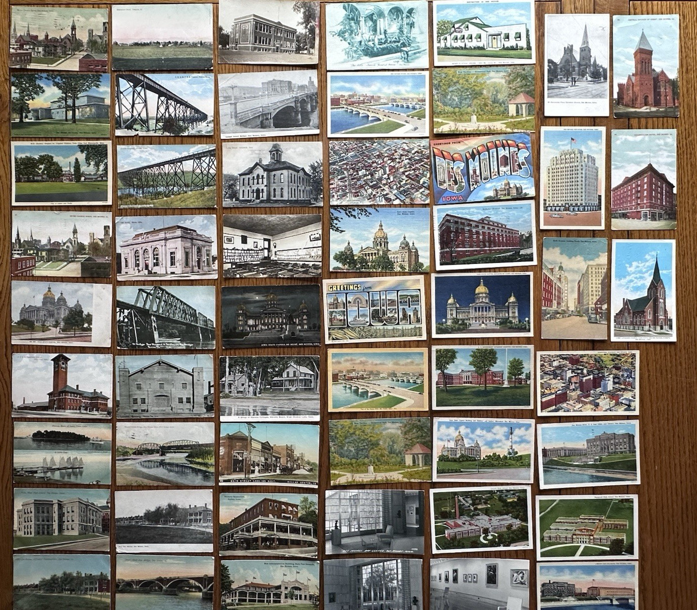 Central Iowa Antique & Vintage Postcards Many Des Moines Many Early 1900's