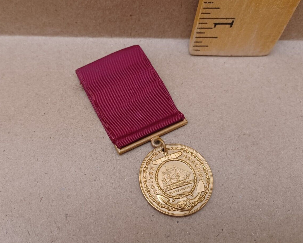 1944 United States Navy Constitution Medal, WWII - (Name Engraved)