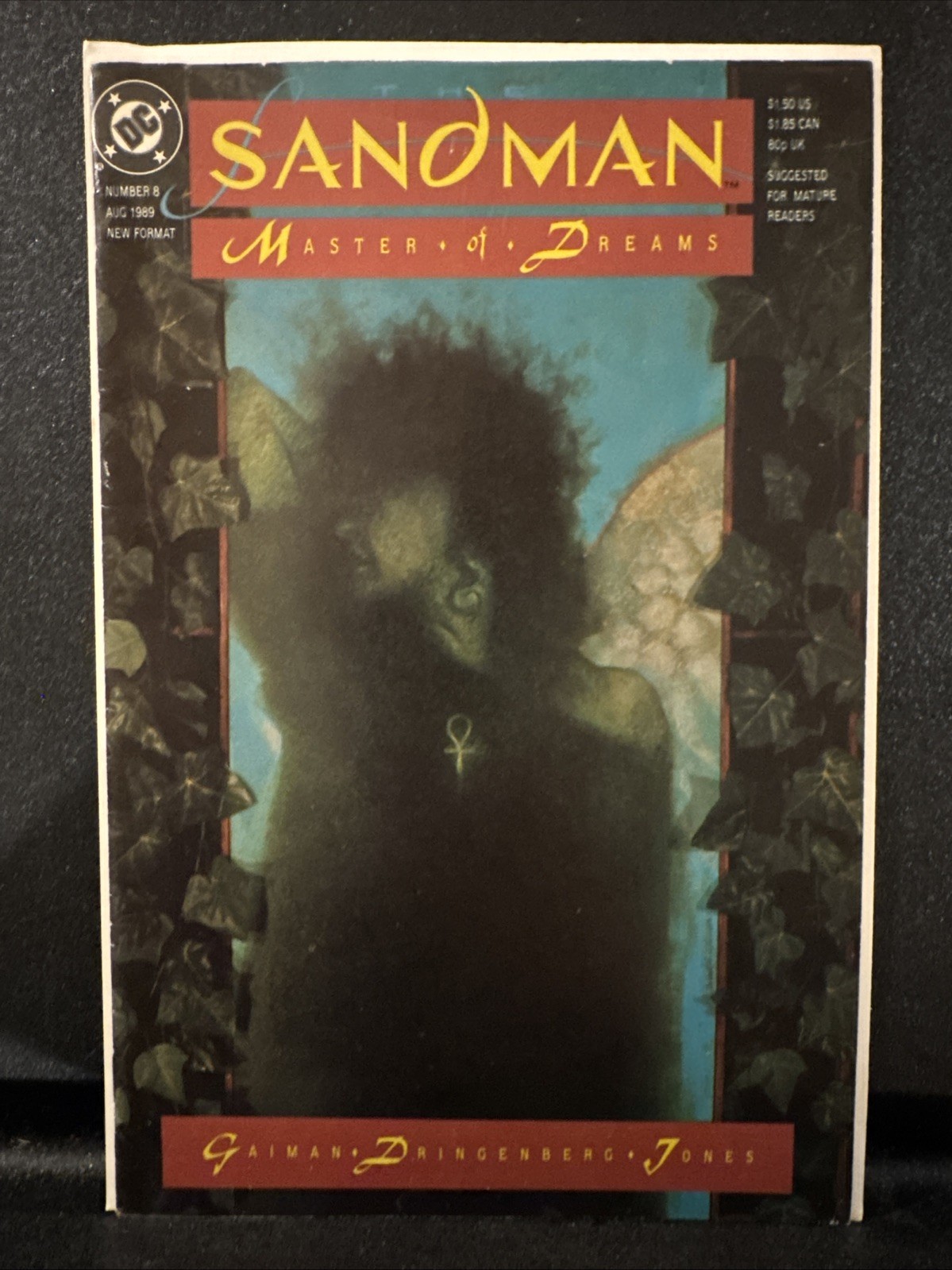SANDMAN #8 Vertigo 1989, 1st app of DEATH, Neil Gaiman