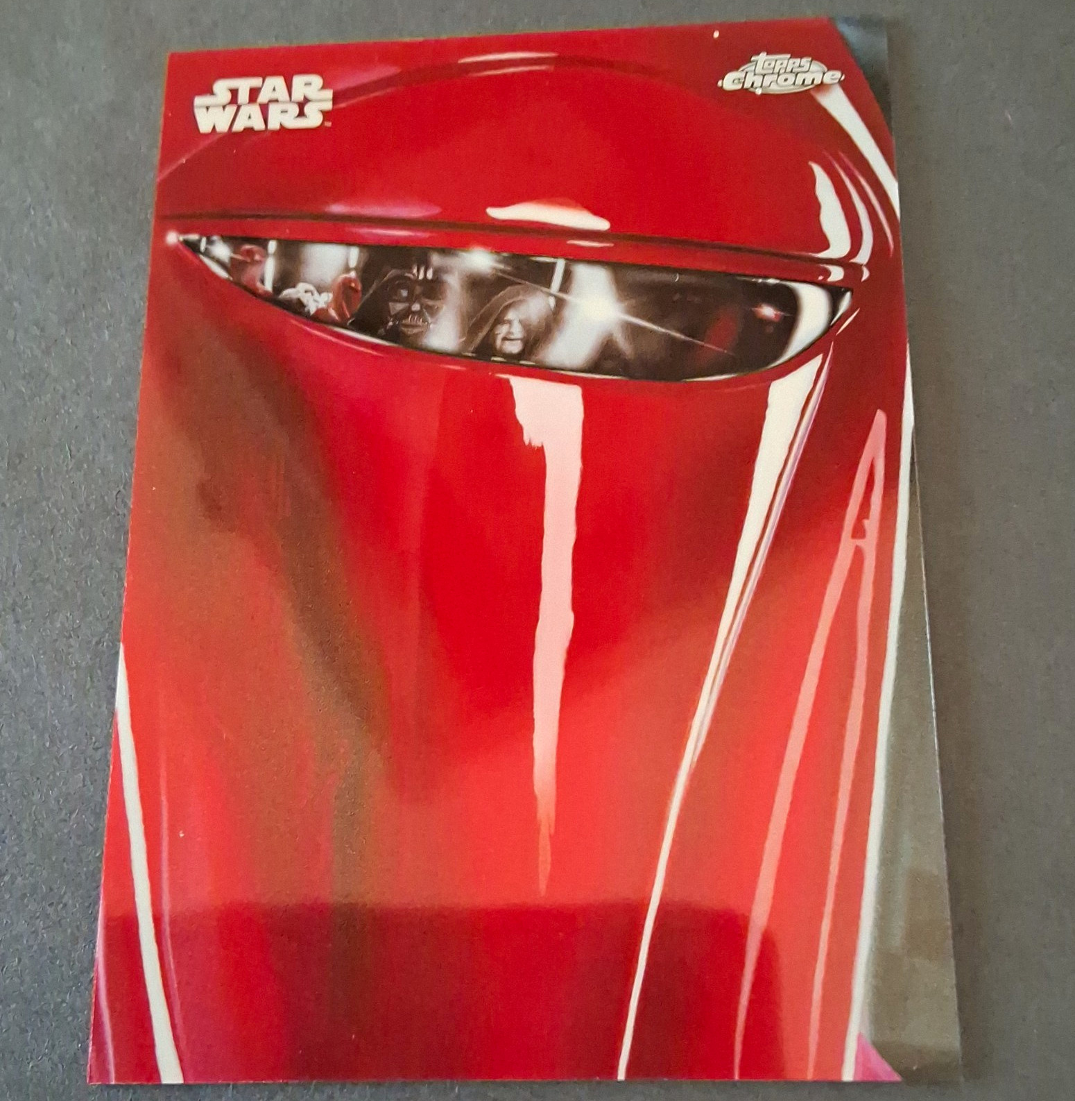 2026 Topps Chrome  Star Wars Reflections Insert R-18 The Emperor\'s Arrival