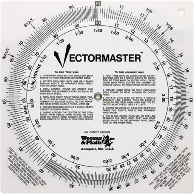 Weems & Plath 501V Vectormaster Navigation Slide Rule