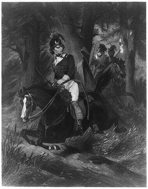 Photo:Francis Marion 1858 Revolutionary War Cavalry Horseman Print