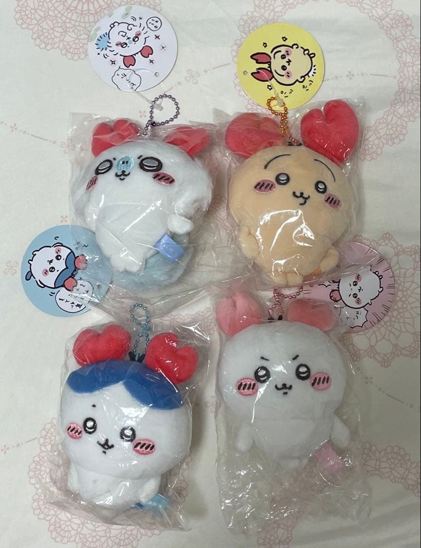 Chiikawa Crab Costume Mascot Set 4 Collectible 13+ Unused