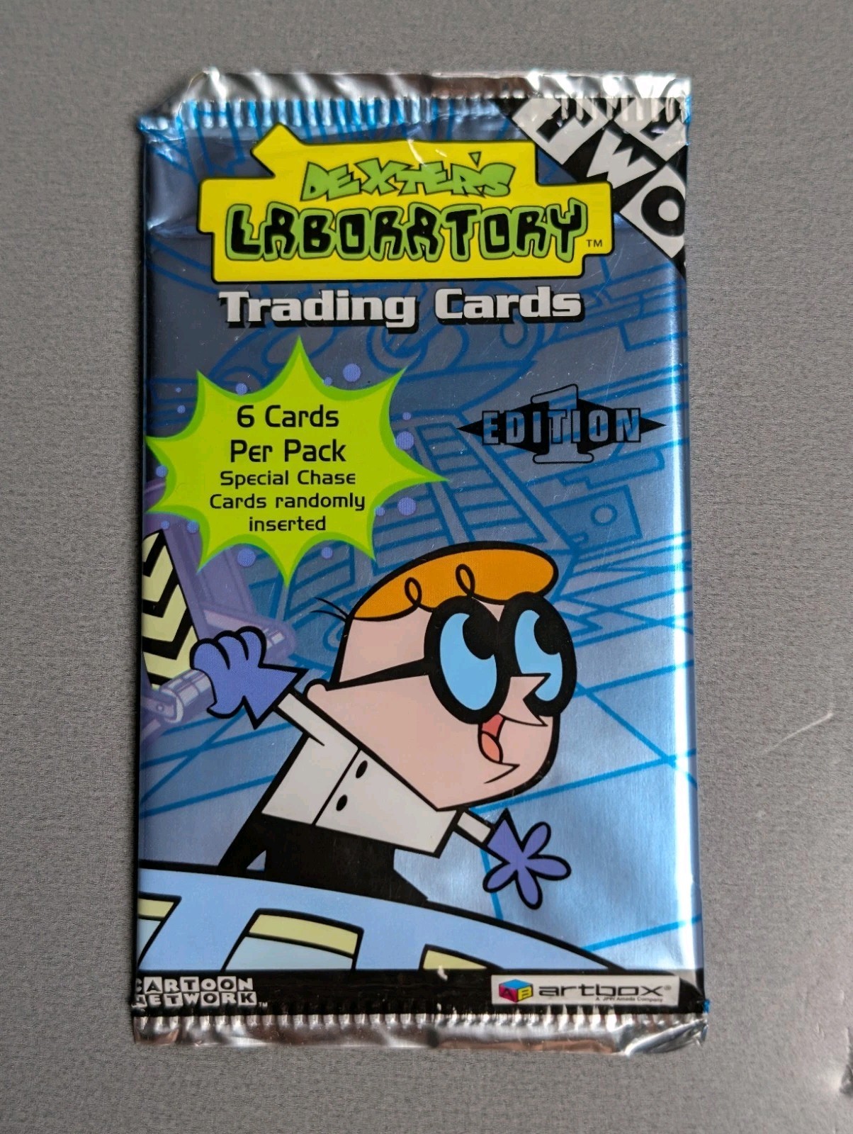 Dexter’s Laboratory Sealed 1st Edition 2001 Artbox Trading Card Pack
