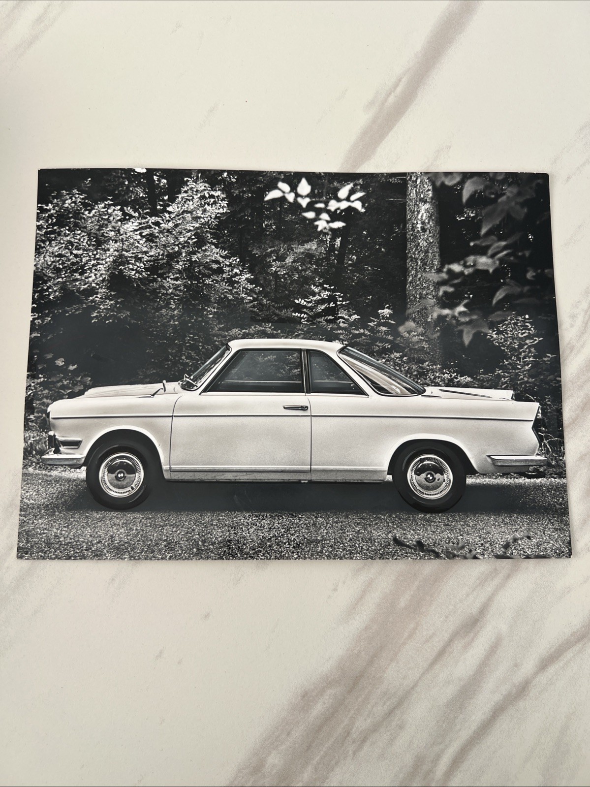 Original Period Photo Photo Press Factory Photo BMW LS Coupe 1964 Paris Motor Show