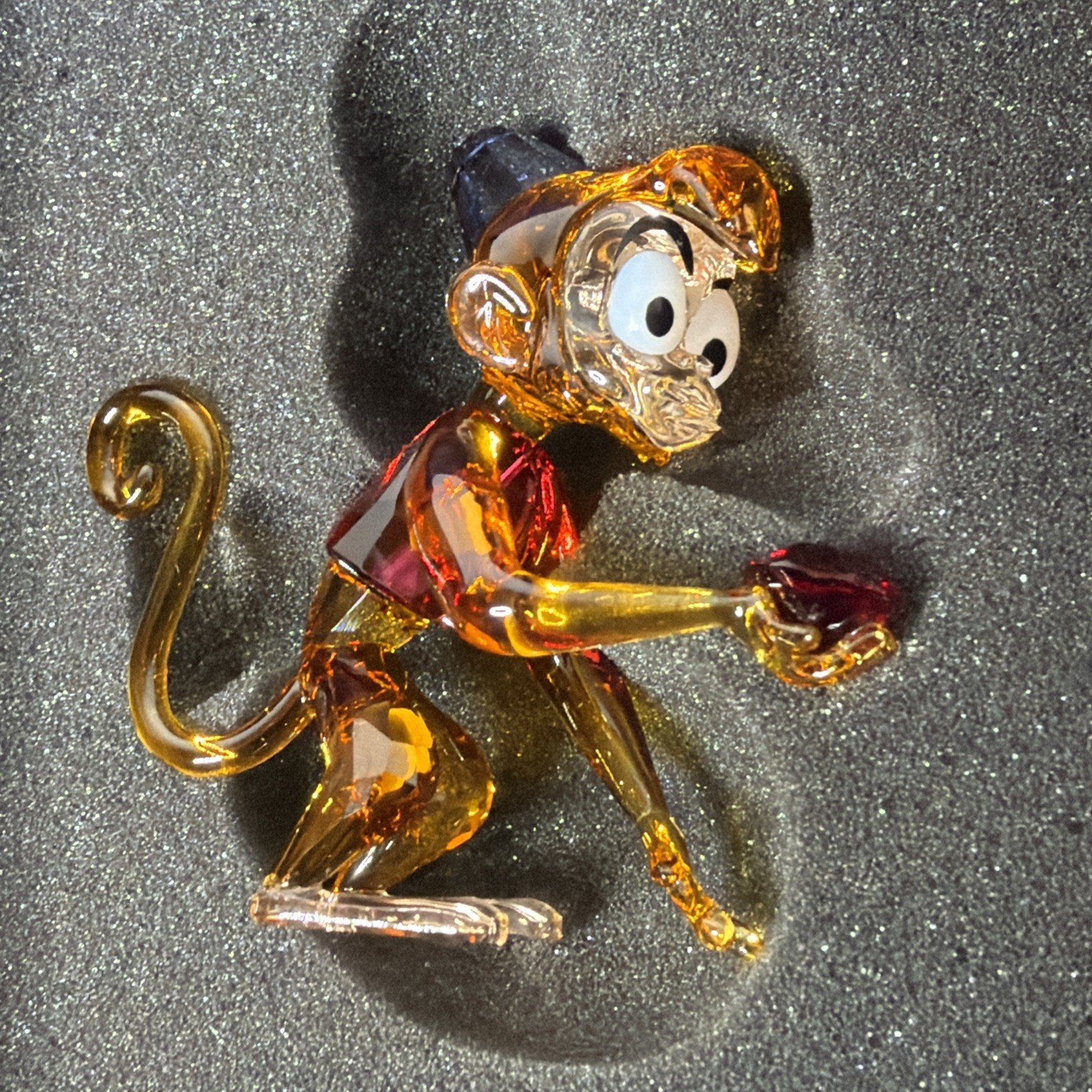 Swarovski Disney Aladdin Abu Monkey Crystal Figurine #5610682 New With Box