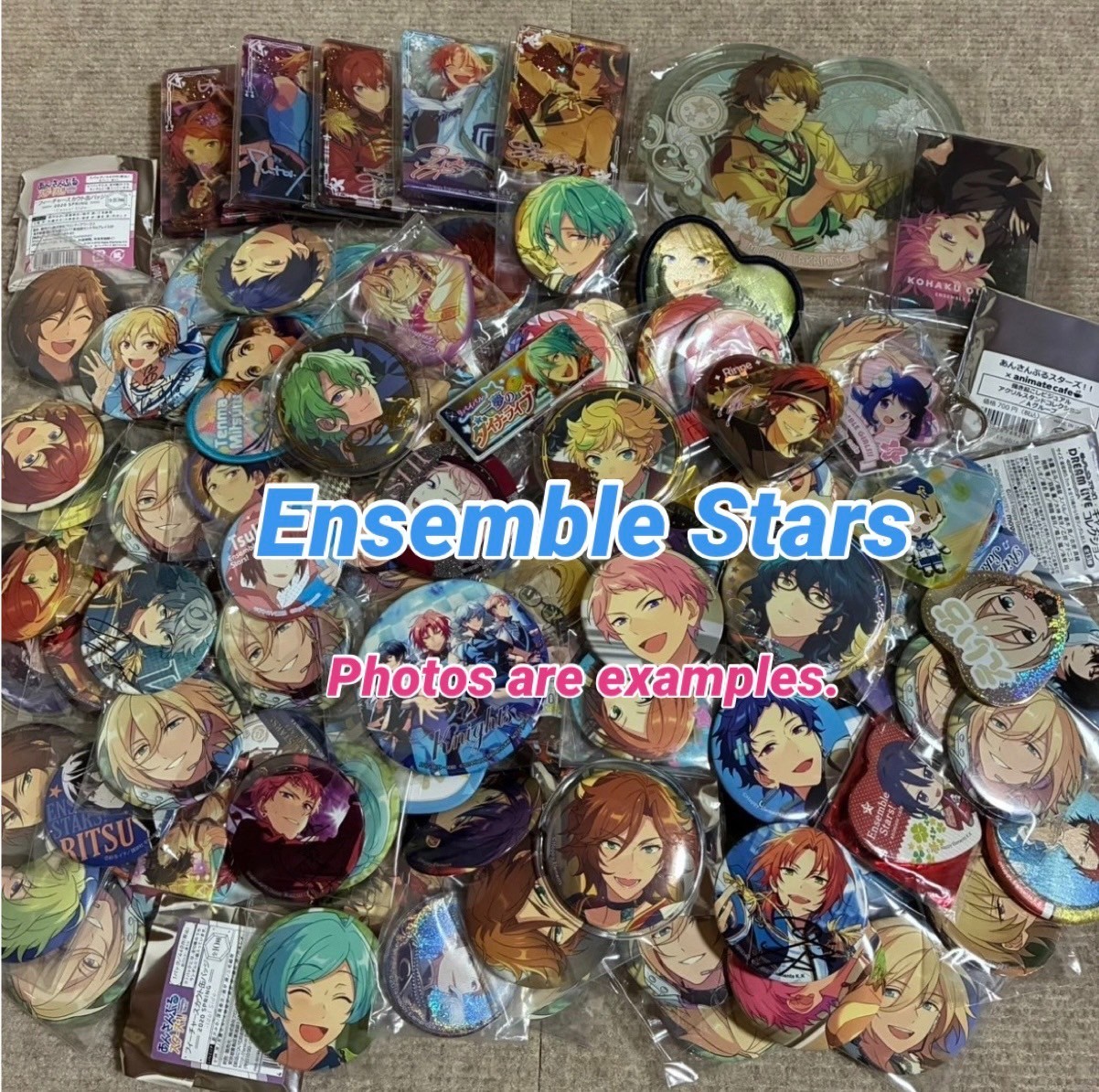 Anime Game Mystery Box 30 50 Pcs Ensemble Stars Utapri Hypnosismic Twisted Wonde