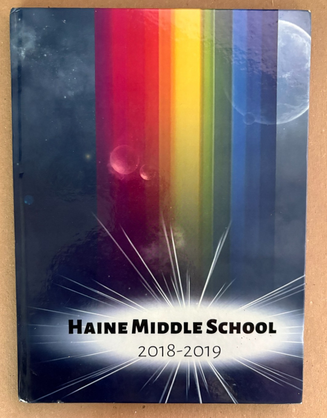YB   HAINE MIDDLE SCHOOL Yearbook Class 2018 - 2019 Cranberry Township PA