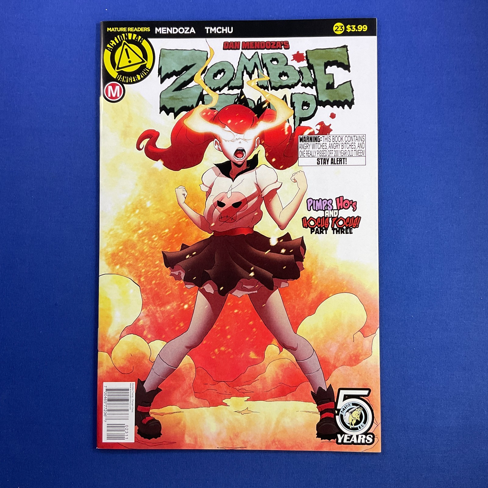 Zombie Tramp #23 Action Lab Danger Zone 2016 Mature Readers Comic Book Cover A