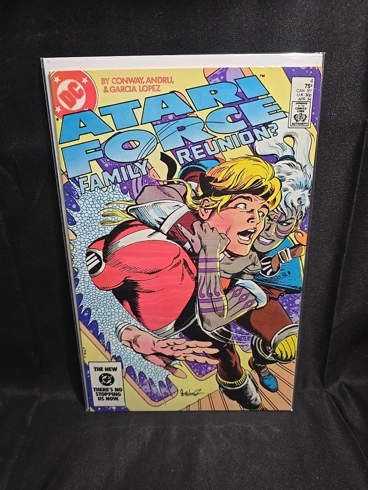 Atari Force 4 DC Comics 1984 Gerry Conway Ross Andru Sci-Fi Graphic Novel