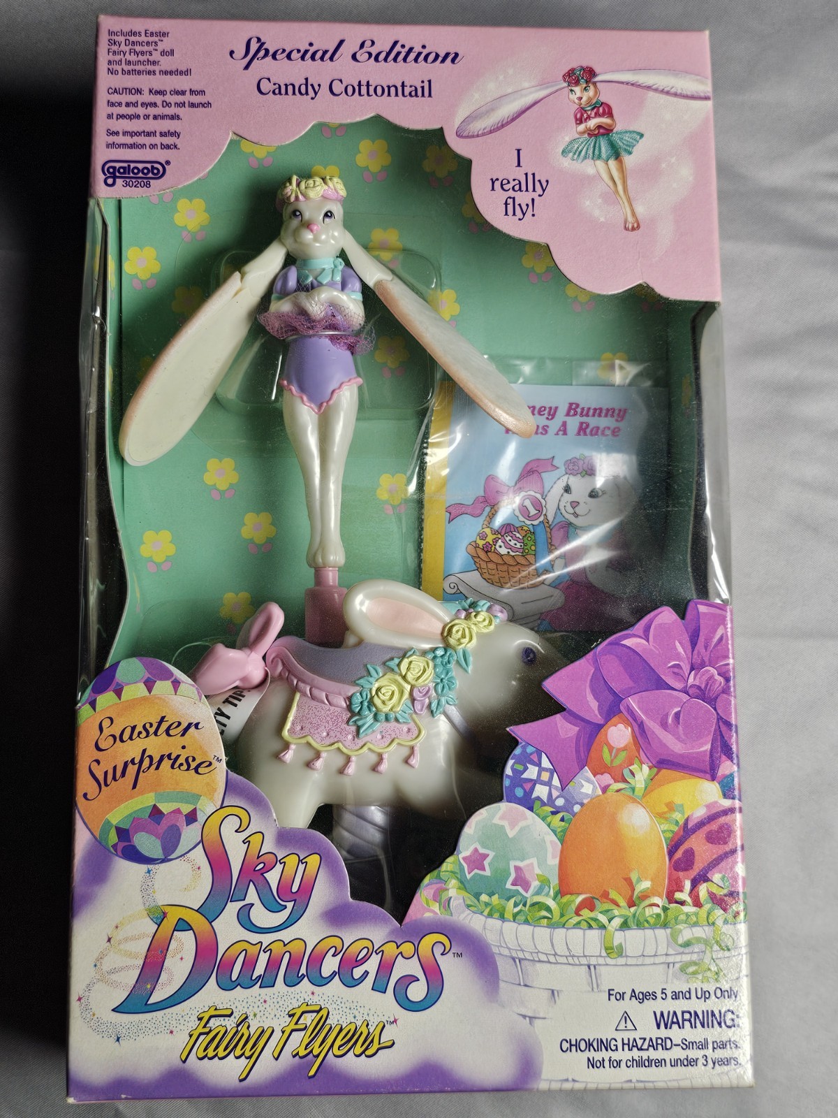 1996 Candy Cottontail Fairy Doll Easter Bunny NEW Sealed Vintage