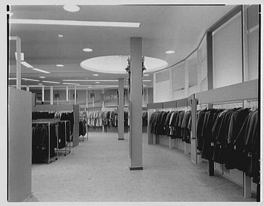 White Plains New York Alexanders Dress Department 1960s Store Interior
