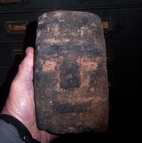 Ancient Volcanic Face Rock - Possible Bigfoot Sasquatch New Mexico