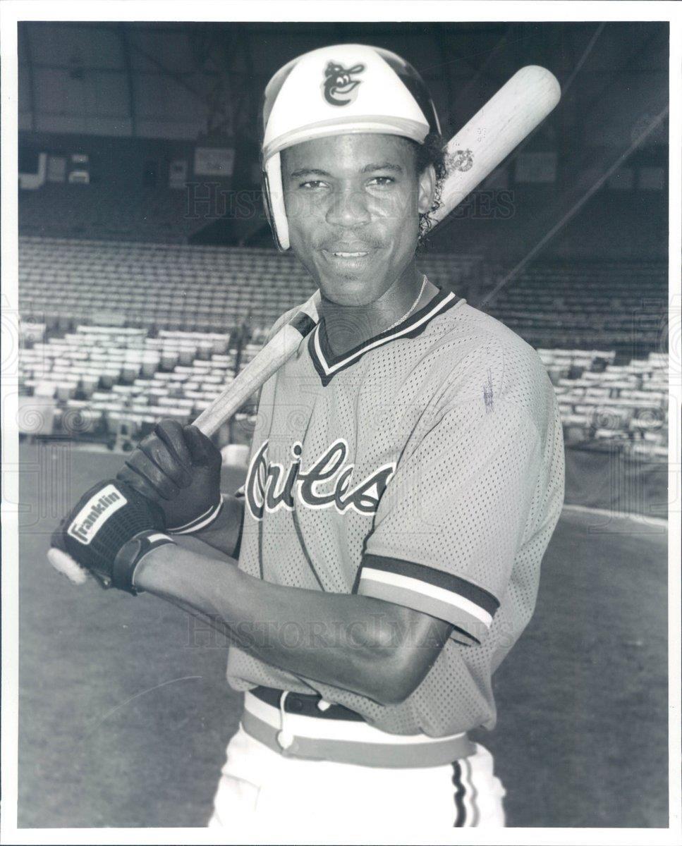 1989 Press Photo MLB Baltimore Orioles Infielder Juan Bell - rkf13157