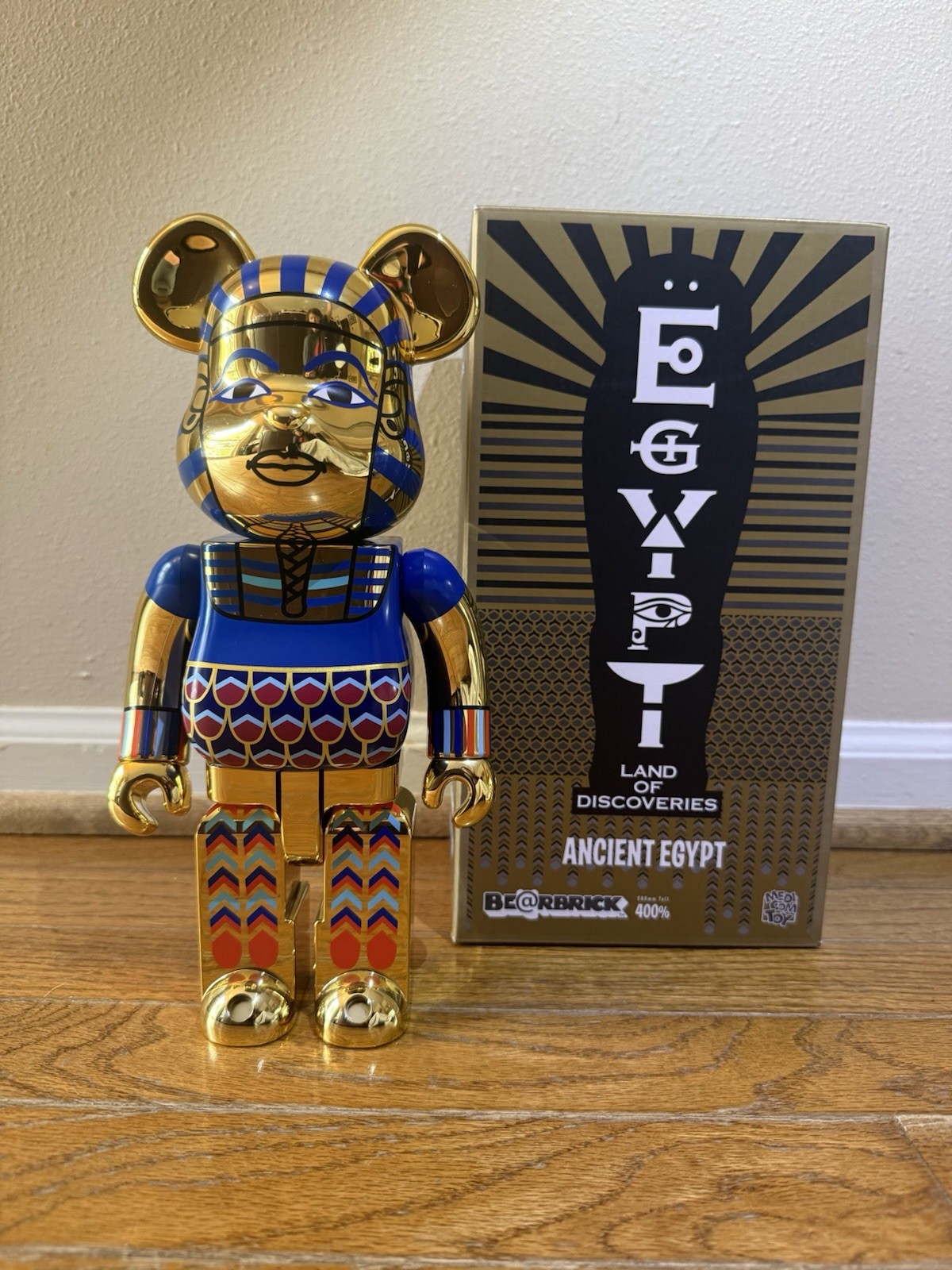 BEARBRICK EGYPT 400% Be@rbrick Medicom Toy RARE