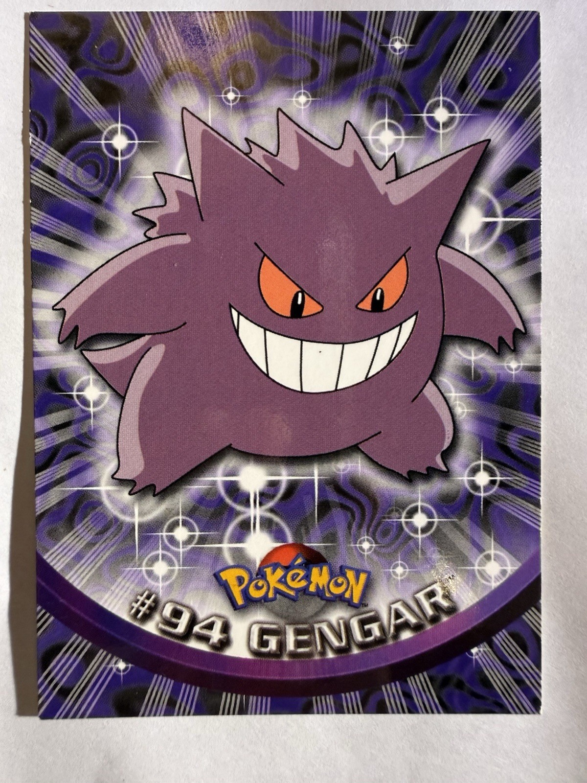 Gengar Tops  Pokemon TV Animation Edition 2000 # 94 Mint Condition Rare