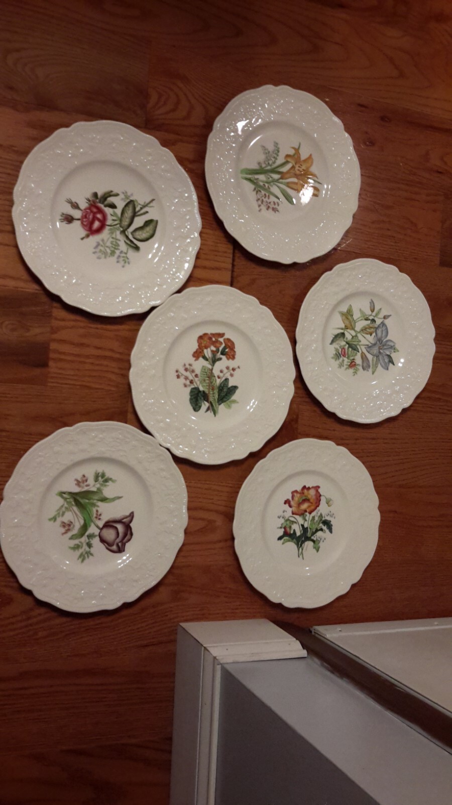 Vintage Johson's Brothers Summer Floral Dinner Plates