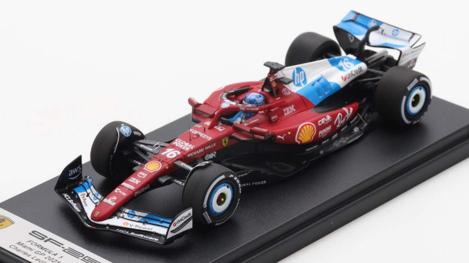 FERRARI SF-25 N.16 MIAMI GP 2025 C.LECLERC 1:43 - Looksmart - SPF1076