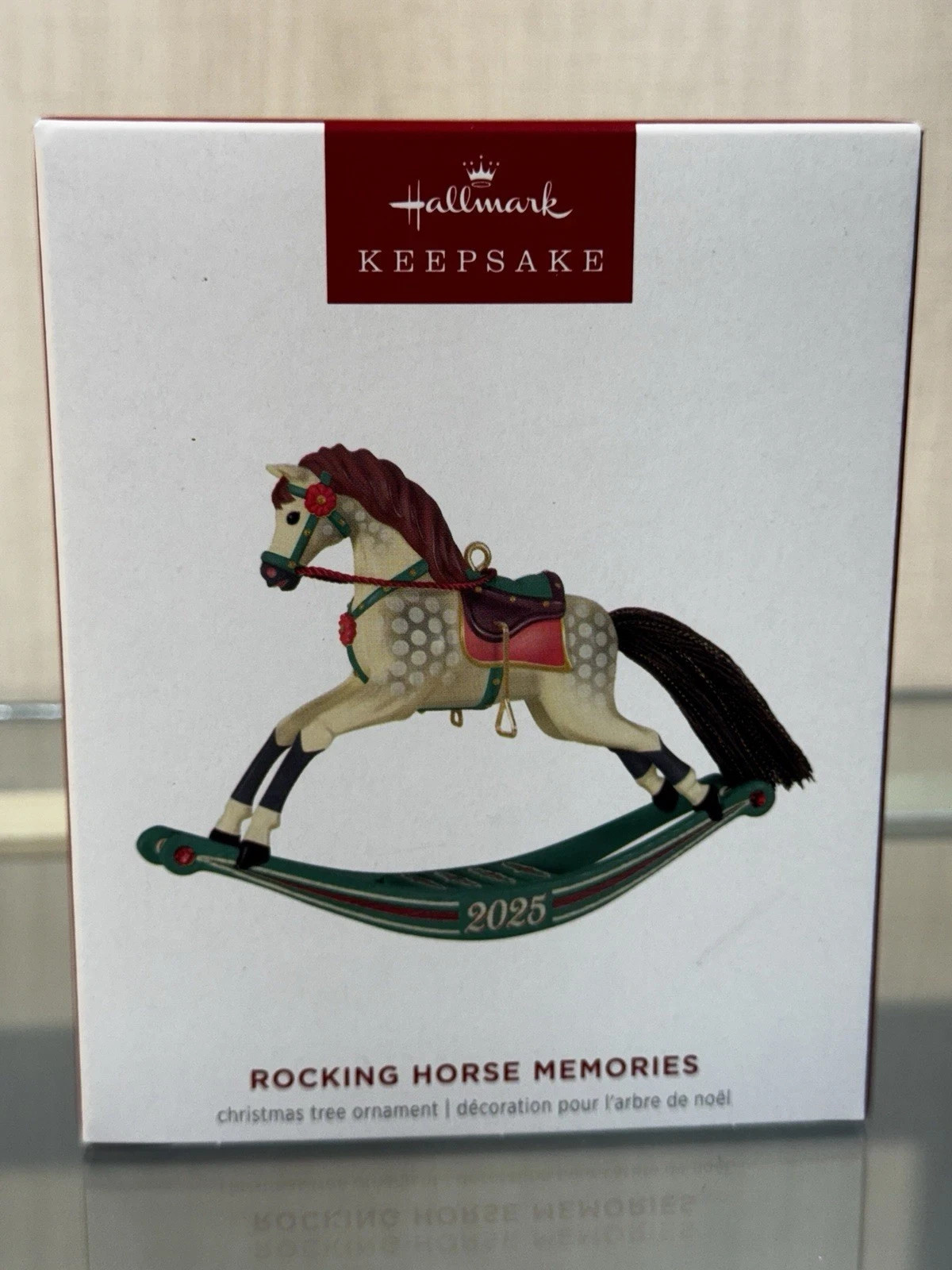 Hallmark 2025 ROCKING HORSE MEMORIES #6 Ornament ~ NMIB