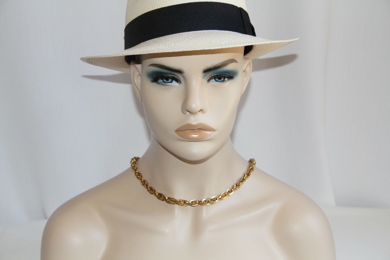 Vintage Pierre Cardin Double Link Gold Necklace.  This 1960’s Gorgeous 31” lengt